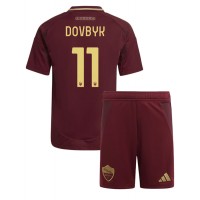 AS Roma Artem Dovbyk #11 Hjemmedraktsett Barn 2024-25 Kortermet (+ Korte bukser)